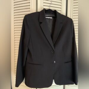Tahari black suit jacket